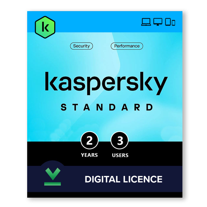 Kaspersky Standard | Various User and Term Options - Digital Licence