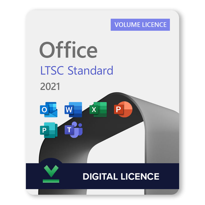 Licență digitală standard Microsoft Office 2021 LTSC (volum).