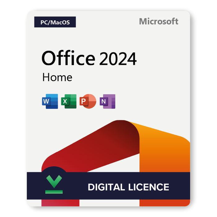 Microsoft Office 2024 Home PC/Mac Nododamā digitālā licence