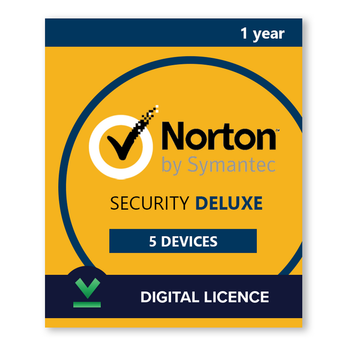 Norton Security Deluxe | Varias opciones de dispositivos y plazos - Licencia digital