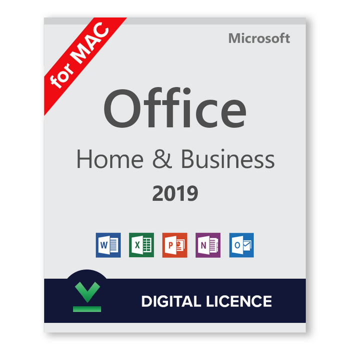 Licence numérique transférable Microsoft Office 2019 Famille et Petite Entreprise pour Mac