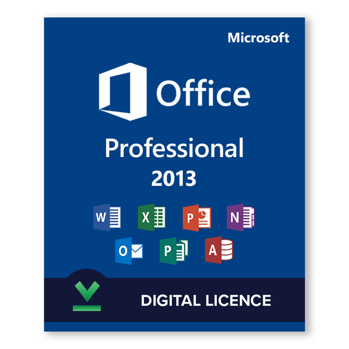 Microsoft Office 2013 Professional Digital Licence