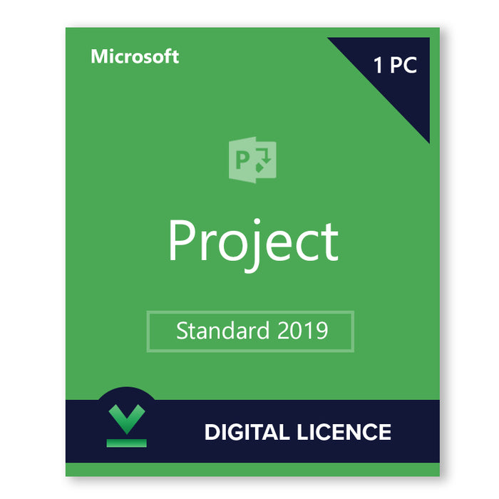 Licență digitală Microsoft Project Standard 2019