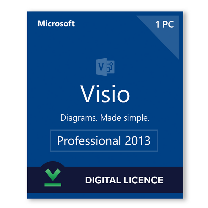 Compra Visio Professional 2013 | Entrega Digital 