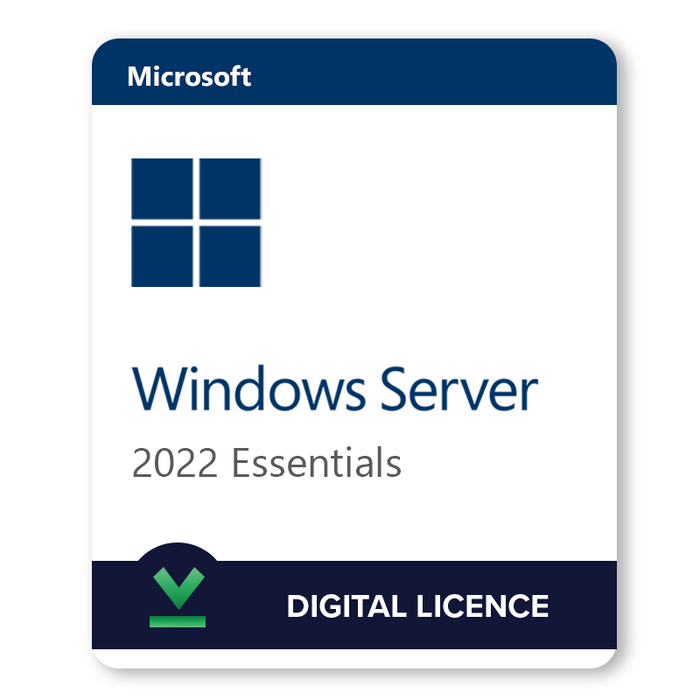 Microsoft Windows Server 2022 Essentials – Дигитален лиценз