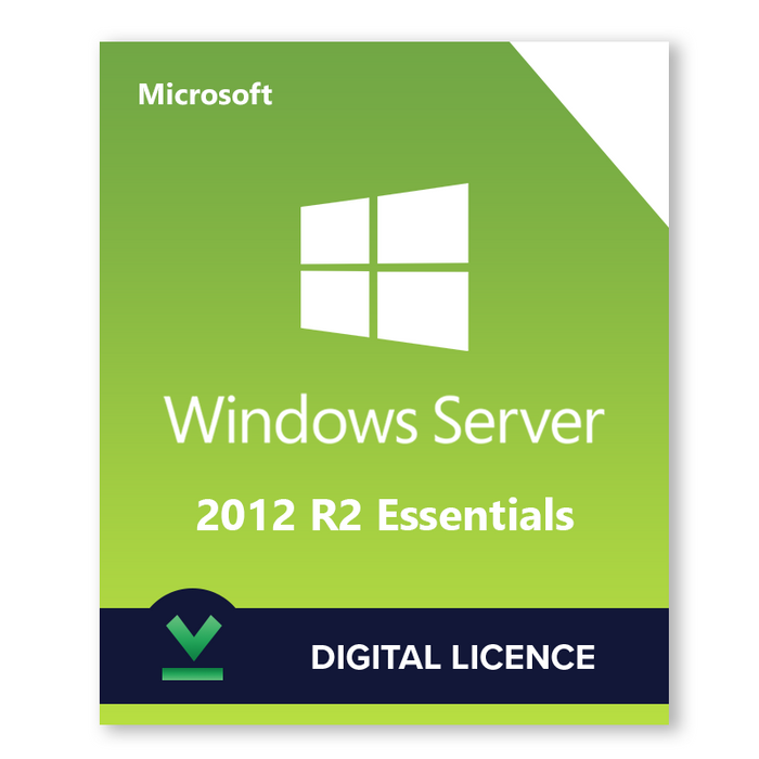 Microsoft Windows Server R2 2012 Essentials — digitālā licence