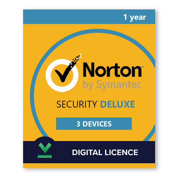 Norton Security Deluxe 3 appareils | 1 an - Licence Numérique