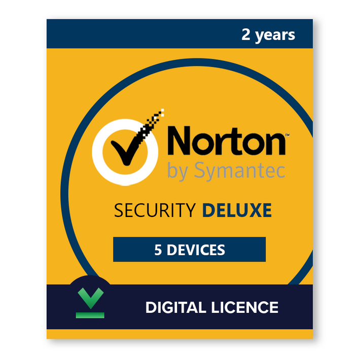 Norton Security Deluxe 5 uređaji | 2 godine - digitalna licenca