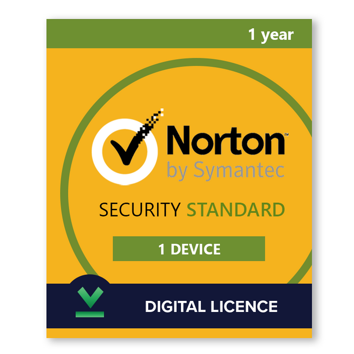 Norton Security Standard 1 Dispozitiv | 1 An - Licența electronică
