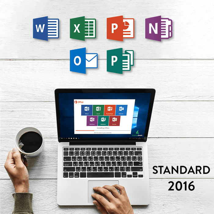 Microsoft Office 2016 standaard digitale volumelicentie