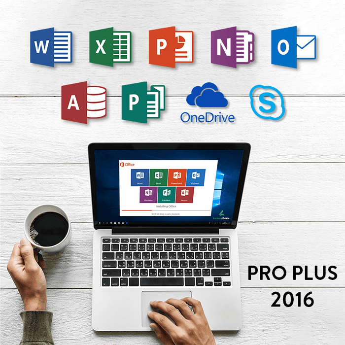 Licencia digital Microsoft Office 2016 Professional Plus