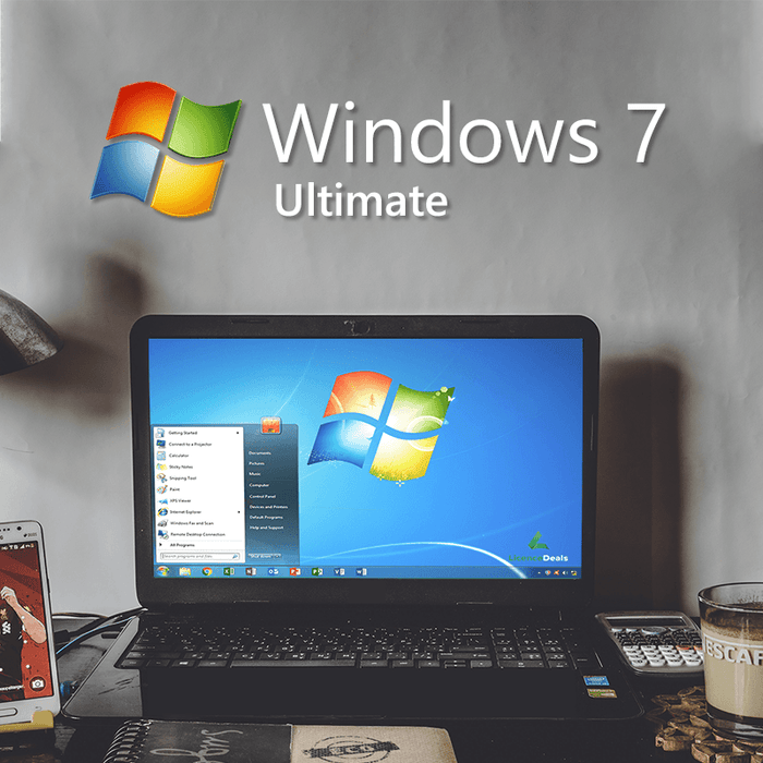 „Windows 7 Ultimate SP1“ skaitmeninė licencija